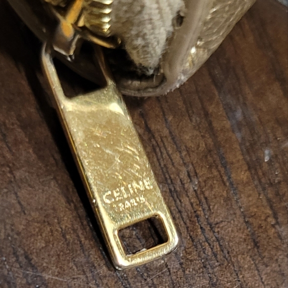 Celine Long Zippy Wallet GOLD - EUC - Picture 3 of 9